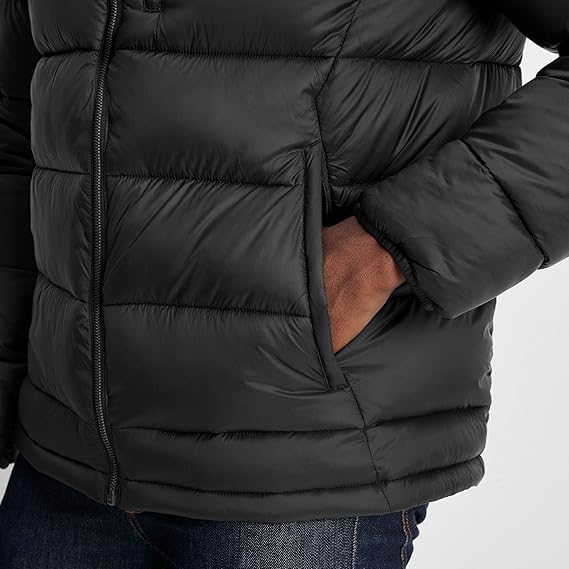 Mens Padded Jacket Warm Windproof Puffer