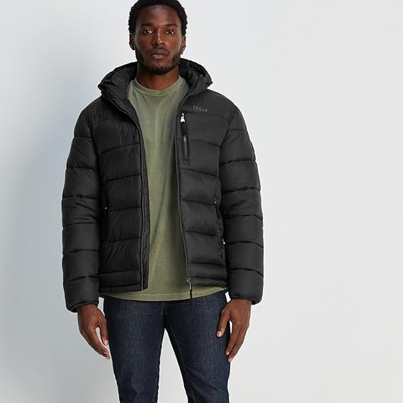 Mens Padded Jacket Warm Windproof Puffer